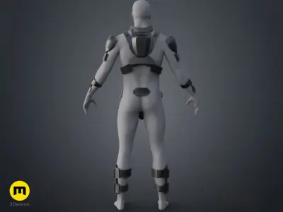 Feyd-Rautha Harkonnen armor - Dune 3D print model