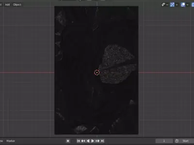 Organic Waves Relief Panel Wall Decor Set STL Mural CNC 372 3D model