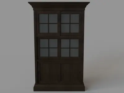 Modern Hutch 3D model