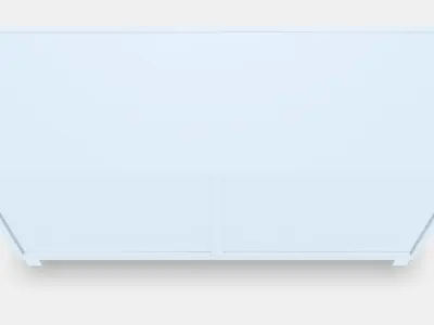 BESTA Storage combination with doors 68 Low-poly 3D model