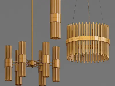 DESIGNER LAMP PLATTE 3D model