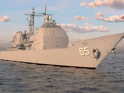  Arleigh Burke-class Destroyer Chosin CG-65 