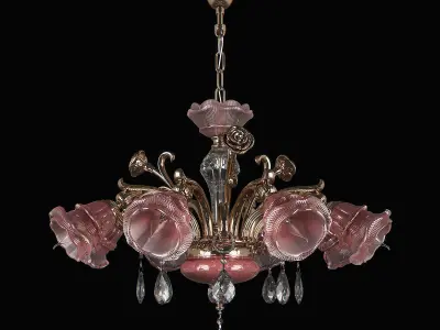 696082 Rosata Osgona Chandelier 3D model