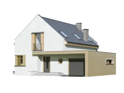 cottage 001 3D model