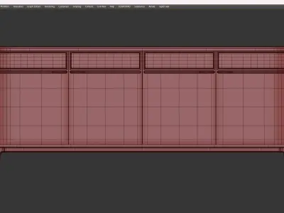 Antonelli Atelier JAGO SIDEBOARD Low-poly 3D model