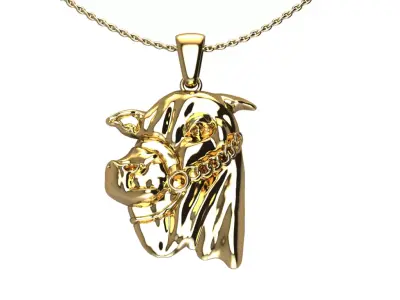 PENDANT CATTLE OX NELORE 3D print model