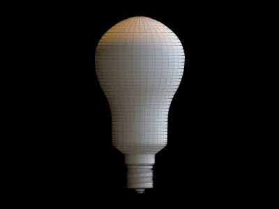 Candelabra Bulb 3D model