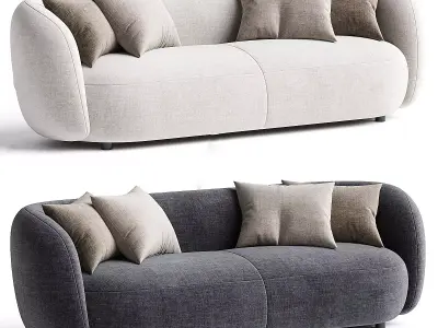 modern sofa chair  3D model