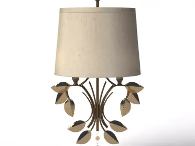 Alenya Light Gold Wall Sconce Low-poly 3D model