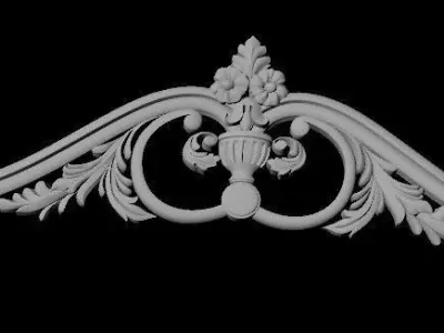 dekor ornament 3D model 146