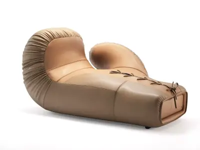 DS 2878 09 10 Boxing Glove Lounge 3D model