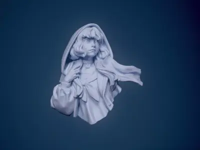 Perfect blue 3D print model