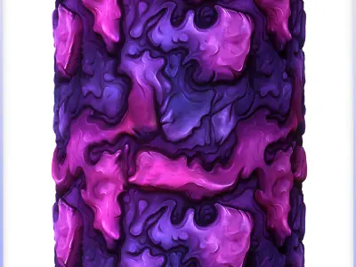  Stylized Lava Seamless Texture Texture purchase