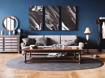 Interior scene  3D model