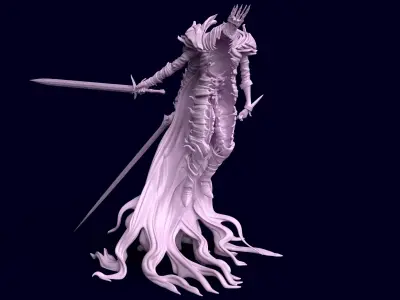 Elden Ring Nightreign Heolstor the Nightlord Pose 2 bonus 3D print model