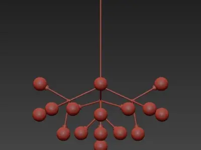 Mara Chandelier 3D model