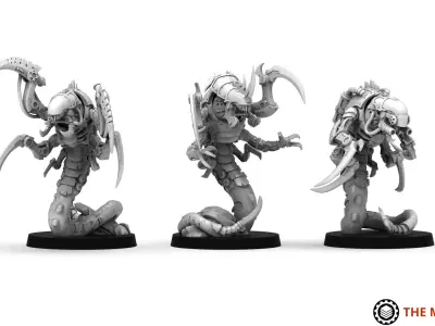 Iron Hive - Elite Subfurox squad 3D print model