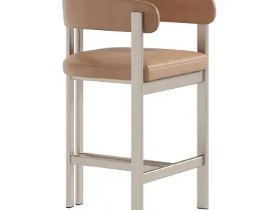 SAVOY LIGHT BAR STOOL Low-poly 3D model