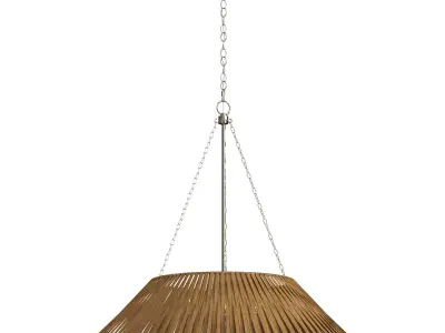 Corinne Extra Large Wrapped Hanging Shade 3D model