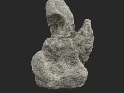 Sculpt stone E 3D model