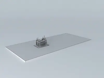 LDS. Salt Lake Temple Free 3D model