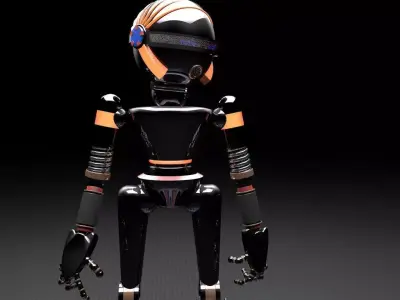 Humanoid HI resolution 3D model