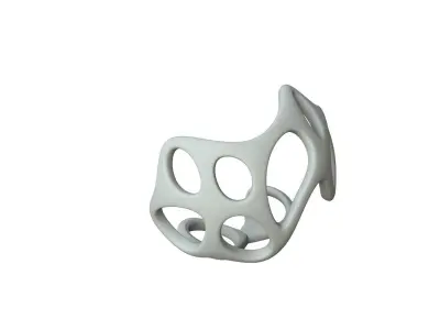 SciFi Cube Object No 24159 Low Poly Shape Texture