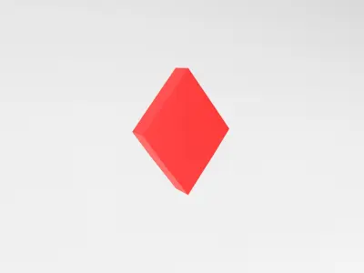 Poker Card Symbol V1 Pack Vol 1 3D model