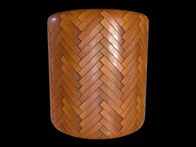 Wood Floor Stylized 2 Ground Seamless PBR Texture Texture