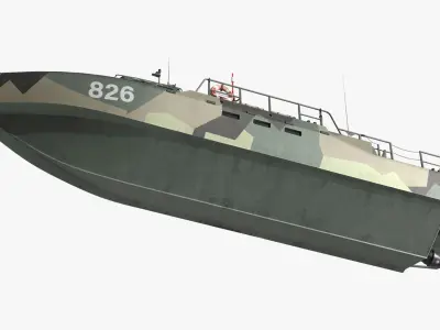  Sweden Military CB90 Class Fast Assault Craft 