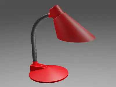 Desk lamp 3D model 15