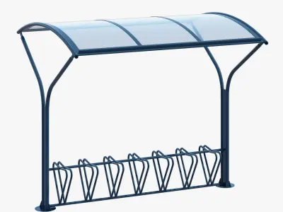 Bicycle Stands Ciclo Park 3D model