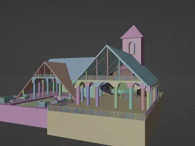 Penthouse Mansion  3D model