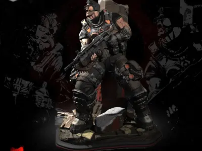 Gears Of War  3D print model