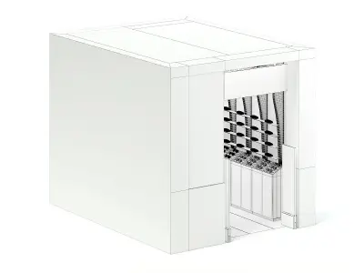 Optician Store 3D Model 3D model