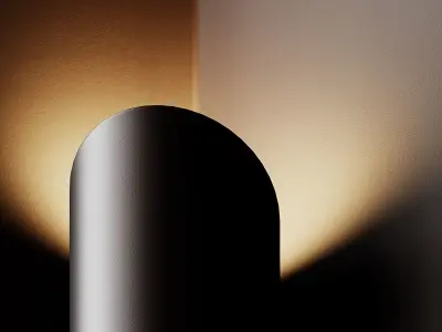 SUN FLOWER TABLE LAMP 3D model