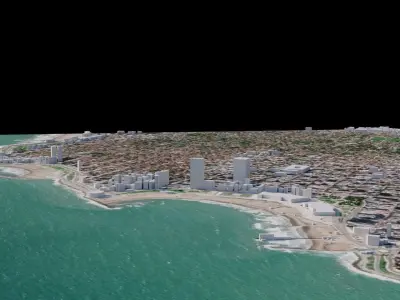 Mar Del Plata - Argentina 3D model