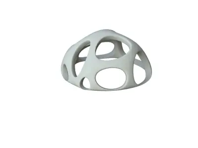 SciFi Cube Object No 47797 Low Poly Shape Low-poly 3D model