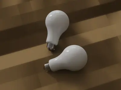 Light Bulb 3D print model