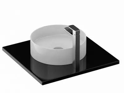 TOTO ARVINA Round Vessel Lavatory 3D model