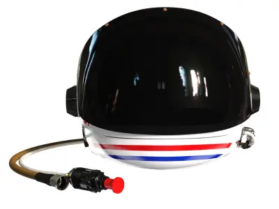 Helmet NASA Low-poly 3D model