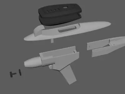 Star Trek III Phaser Type I and II 3D print model