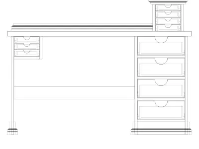 Office Cabinet 3D model