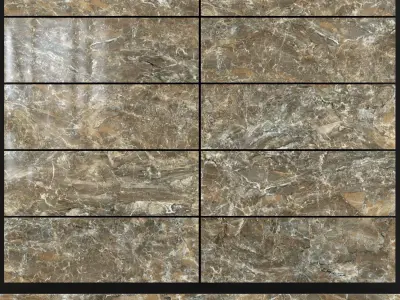 Yurtbay Seramik Jupiter Brown 300x900 3D model