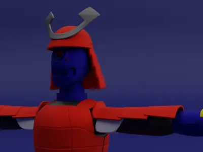Kabutoid 3D model
