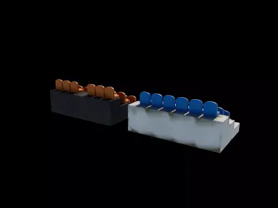  Stadium Concrete 3D model