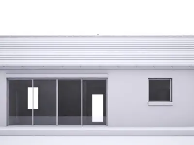 British House Park Farm 3D model