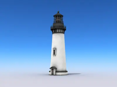 Light Tower Low-poly 3D model
