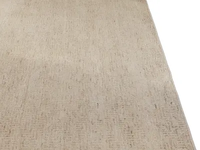 Carpet set 2212 - Jute Rug Taupe - 5K 3D model