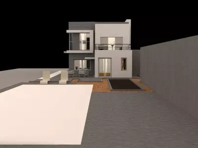 laos Archviz Exterior 3D model